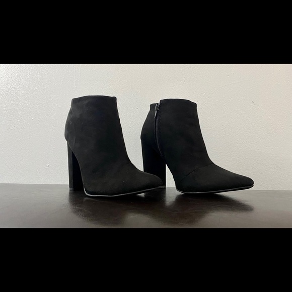 Black ankle boots - Picture 3 of 4